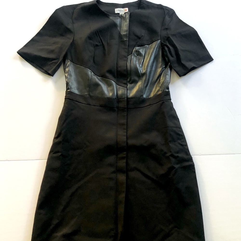 3.1 Phillip Lim for Target sz 2 black dress/outer layer unzips from top & bottom